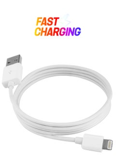 Lightning Data Sync Charging Cable White