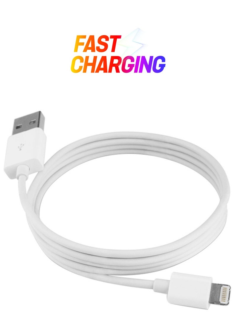 Generic - Lightning Data Sync Charging Cable White - Image 1