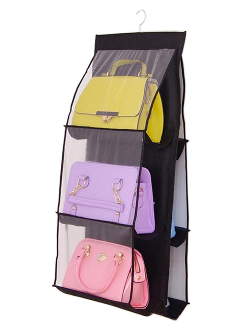 حقيبة تخزين بجانبين أسود