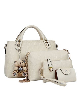 4-Piece Composite Bag Set White - pnsku/N16586002A/45/_/1764242456/8a170900-b642-4727-a23e-f549ef13553e