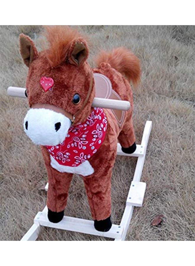 Musical Horse Ride-On Toy Durable Comfortable Rich Unique Detailed Design - Image 3