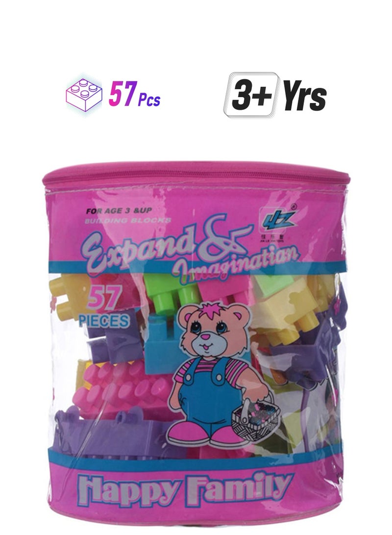 Happy Family EN-71 57-Piece Building Set 57 3+ Years  - Image 1