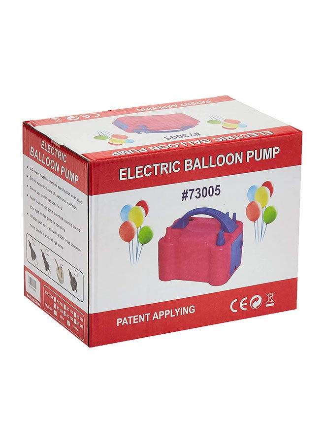 Electric Balloon Pump Durable Sturdy Made Up With High Quality Lightweight 21x14x17cm - Image 1
