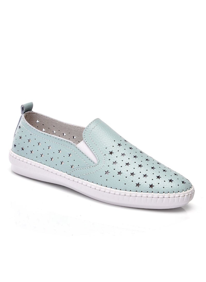 Casual Stars Low Top Sneakers Fatt-Tom-1044 Blue  - Image 1