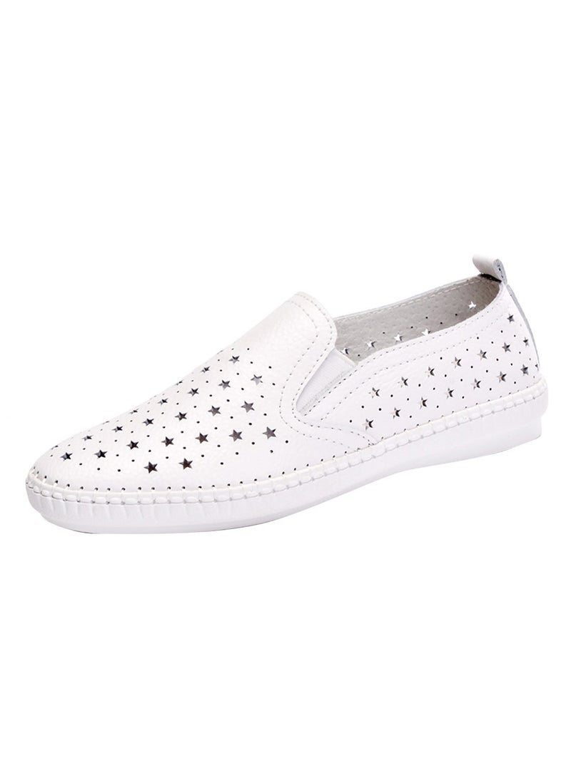 Casual Stars Low Top Sneakers Fatt-Tom-1044 White  - Image 2