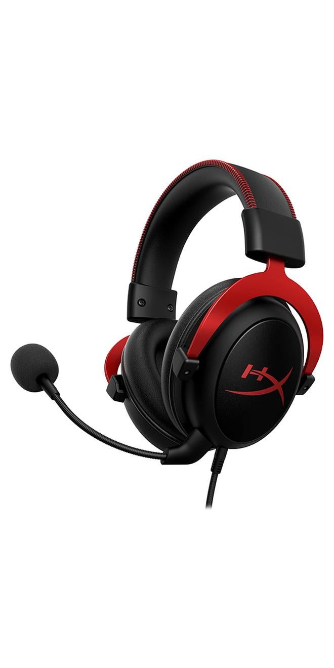 هايبركس سماعة رأس كلاود II سلكية للألعاب بتصميم يغطي الأذن لأجهزة بلايستيشن 4 وبلايستيشن 5 وإكس بوكس ون وإكس بوكس سيريس إكس ونينتندو سويتش/ جهاز الكمبيوتر - Image 1