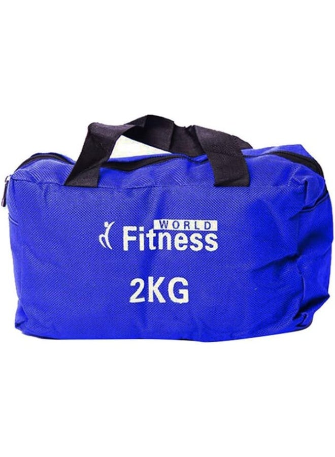 Fitness World Bag of Sand Weights for the Arms of Two Pieces 4kg  - Image 2