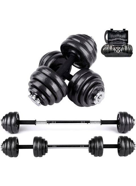 21-Piece Integrated Dumbbell With Storage Box 30kg