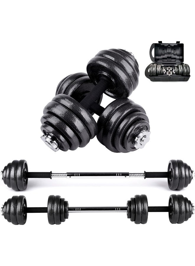 Fitness World 21-Piece Integrated Dumbbell With Storage Box 30kg  - Image 1