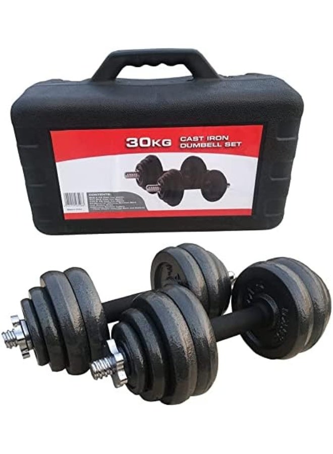 Fitness World 21-Piece Integrated Dumbbell With Storage Box 30kg  - Image 5