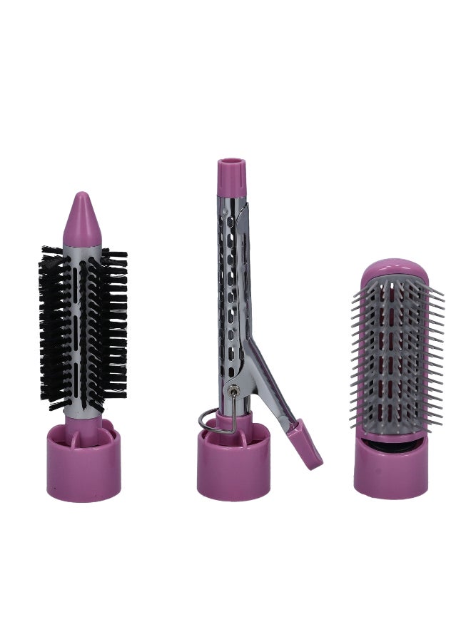 Olsenmark 4-Piece Hair Stylist Tool Set Pink  - Image 3