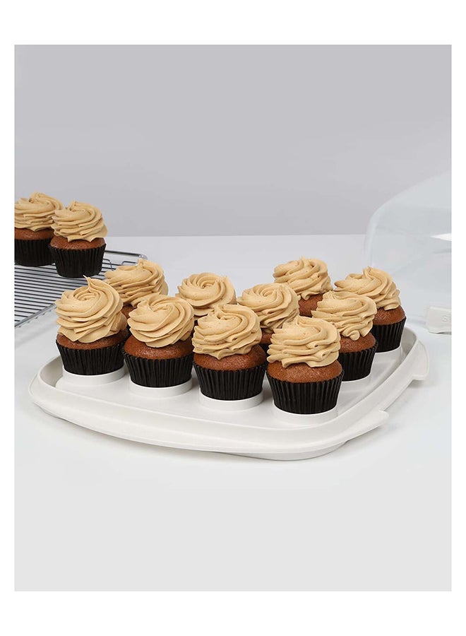 sistema - Cake Box With Lid White - Image 1