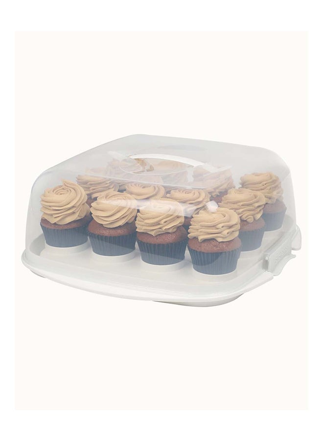 sistema - Cake Box With Lid White - Image 1