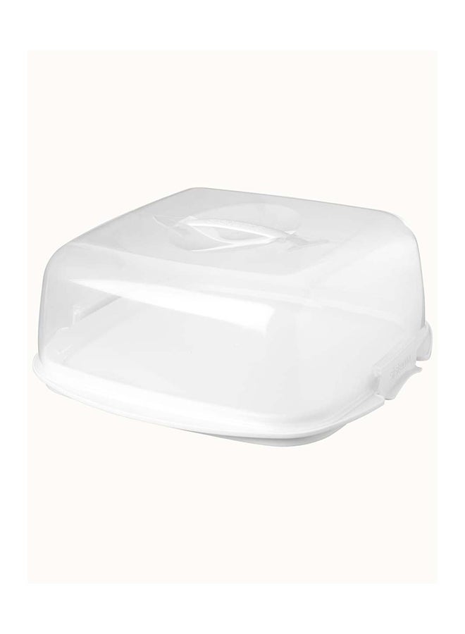 sistema - Cake Box With Lid White - Image 1