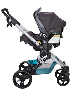 babytrend Espy 35 Travel Stroller System With Car Seat For Baby - Paramount/Grey  - Image 2