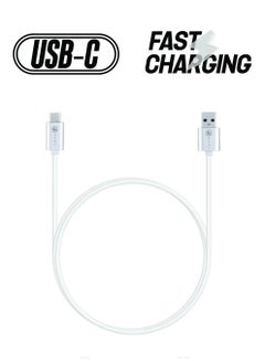 iends Type-C Data Sync Charging Cable White  - Image 1