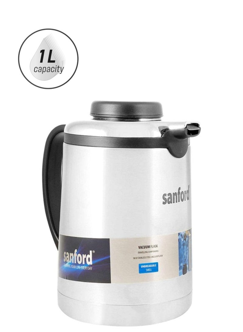 سانفورد قارورة مفرغة من الهواء أسود/ فضي - Image 1