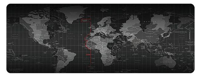 World Map Gaming Mouse Pad - Image 1