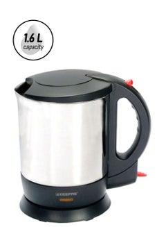 GEEPAS Electric Kettle 1.6L 1.6 L 2000 W GK174 Silver/Black 