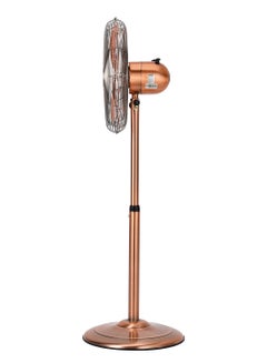 GEEPAS 16" Metal Stand Fan, Adjustable Height Fan| Horizontal Oscillation | 3 Speed Settings | 4pcs Aluminium Blades | Ideal for Home, Office, Etc GF9611 Silver  - Image 2