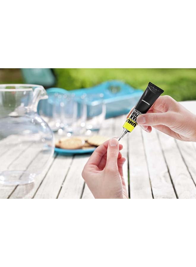 UHU Max Repair Extreme Adhesive, Extra Strong And Universal Repair Glue For Almost All Repairs, Indoors And Outdoors, 8 G, Transparent Clear 8grams - Image 5