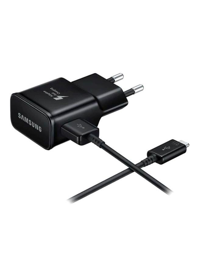 Samsung Type-C 15W Fast Charging Travel Adapter With Cable Black - Image 1