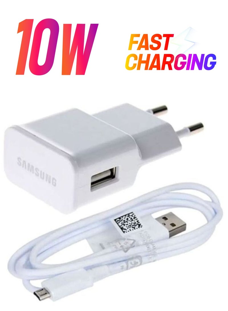 Samsung Charging Travel Adapter With Cable White  - Image 1