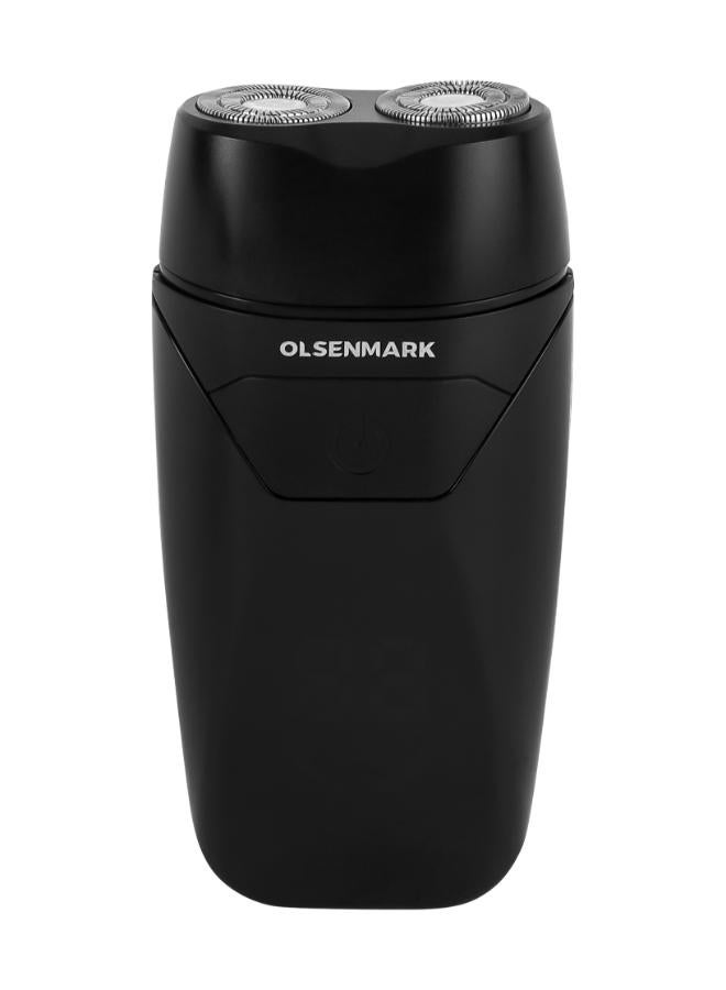 Olsenmark Olsenmark Rechargeable Washable Travel Shaver OMSR4043S, Abs Material, Rapid Reciprocal Blades, Wet & Dry, Led Indicator Lights Gold/Black  - Image 2