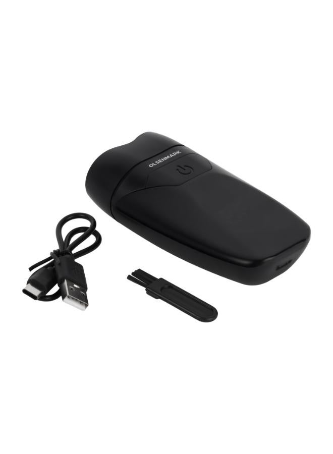 Olsenmark Olsenmark Rechargeable Washable Travel Shaver OMSR4043S, Abs Material, Rapid Reciprocal Blades, Wet & Dry, Led Indicator Lights Gold/Black  - Image 5