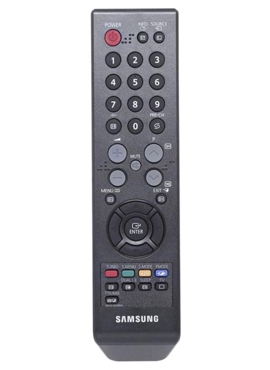 Samsung Universal Remote Control For Samsung LCD/LED TV Black - Image 1
