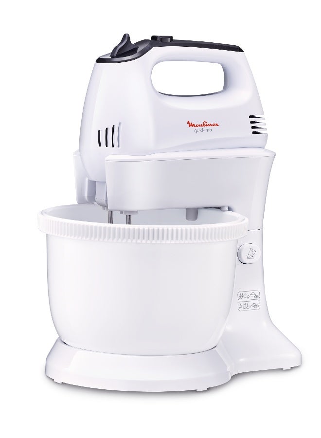 Moulinex Quick Mix Stand Mixer 3.5 L 300 W HM311127 White - Image 1