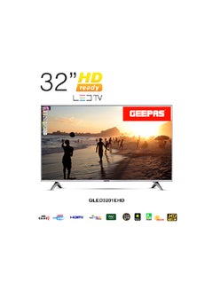 32" Edgelss Slim LED TV with Remote Control,HDMI & USB Ports, AV Mode, Head Phone Jack, PC Audio In,VGA,Energy Saving Technology, Dynamic Sound GLED3201EHD Black - pnsku/N17046885A/45/_/1697985058/c0b99a54-1260-4f98-be78-087472f516c8