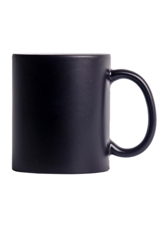 Decalac Magic Mug With Inner Heart Handle Black/White  - Image 1