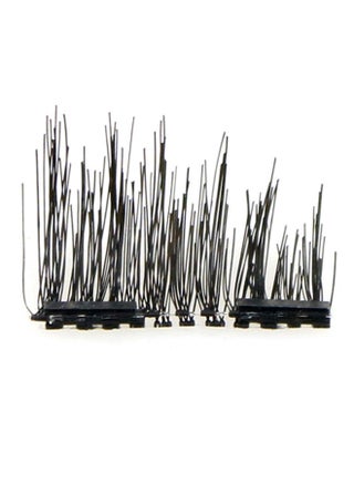 8 Piece Magnetic Lashes with Tweezers Set Black/Pink - view 2