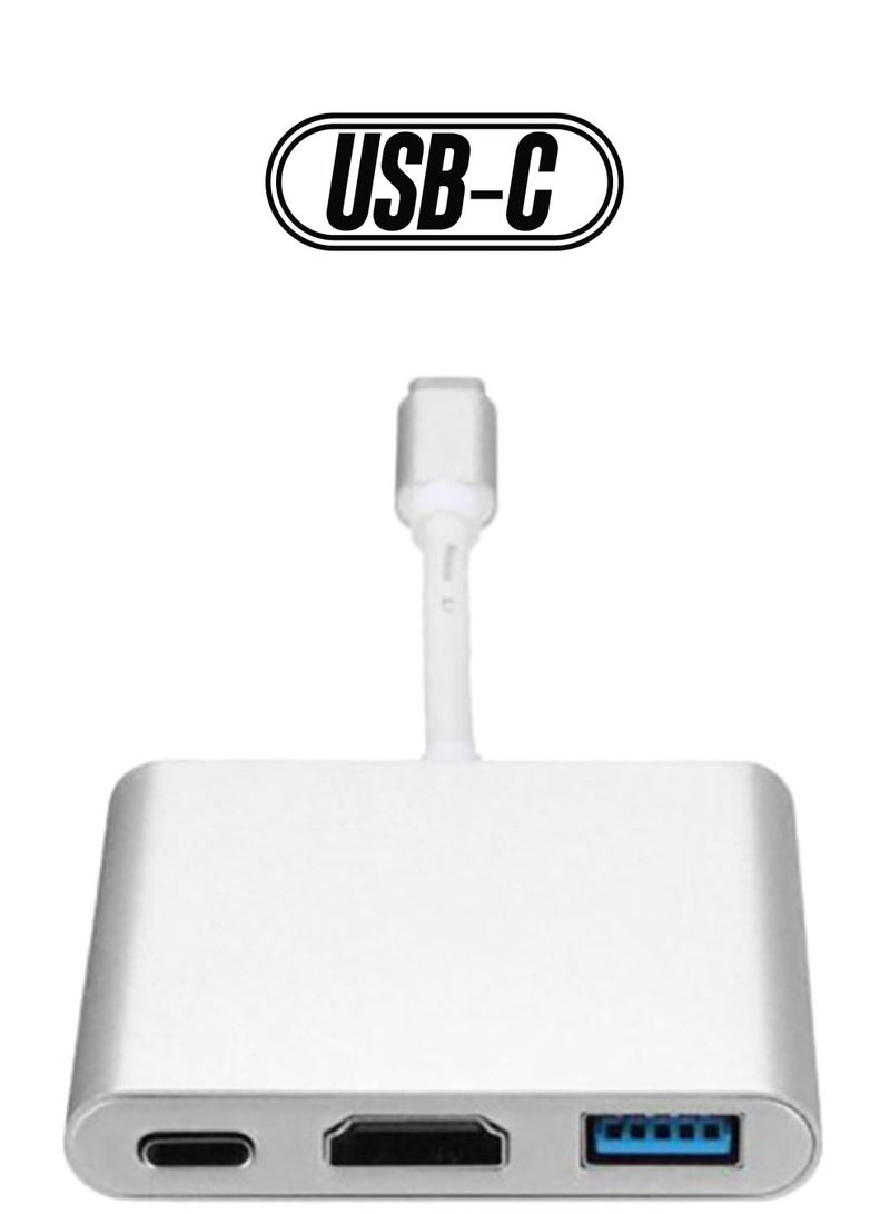 USB Type-C To HDMI Adapter White - pnsku/N17076243A/45/_/1738232634/400aece8-58af-4ed1-870f-d7833e078dc8