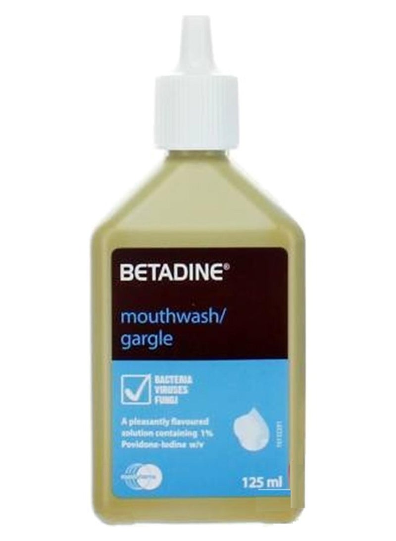 Betadine Mouthwash 125ml - Image 1
