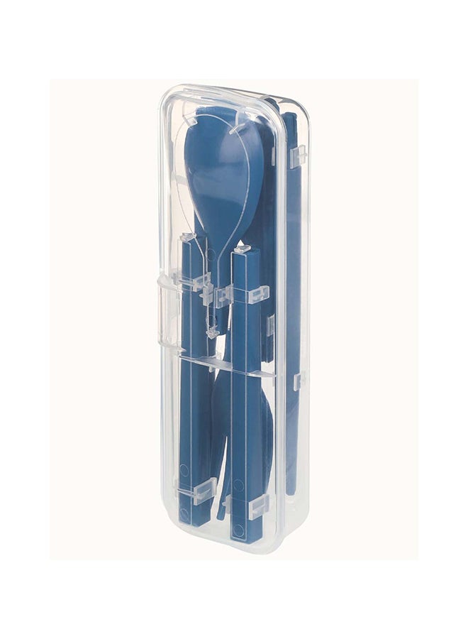 sistema 5-Piece To Go Cutlery Set Blue  - Image 2