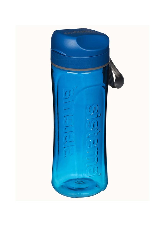 sistema - Sistema 600Ml Tritan Quick Flip Bottle Blue - Image 1