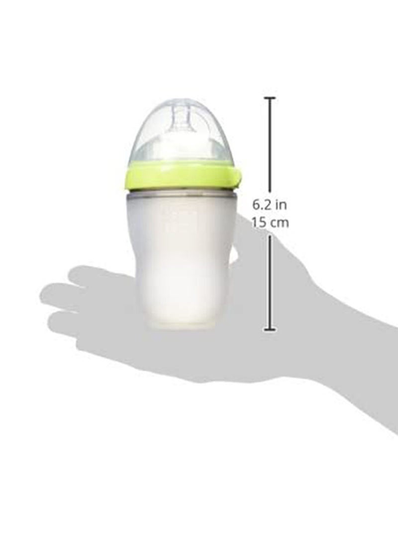 Pack Of 1 Nature Feel Baby Feeding Bottle 250ml - Green - pnsku/N17408719A/45/_/1724246980/365267e5-8241-4379-8f11-0c3c780dfd75