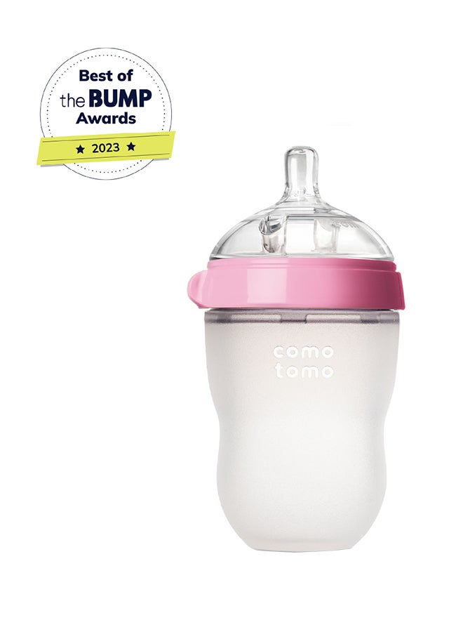 Nature Feel Baby Feeding Bottle 250ml, Pack Of 1 Pink - pnsku/N17408720A/45/_/1715411574/bb839756-b7d9-48e4-8d73-d09fa6a14dd5