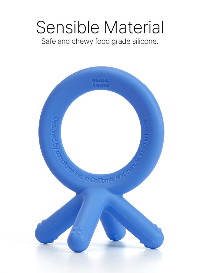 Silicone Baby Teether Blue - pnsku/N17408729A/45/_/1715411574/50354b43-06aa-4c91-b5f6-adfd8233ad01