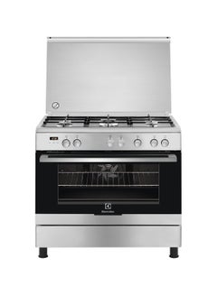 الكترولوكس موقد غاز بـ 5 شعلات مقاس 90 × 60 سم EK-EKK925A0OX رمادي  - Image 1