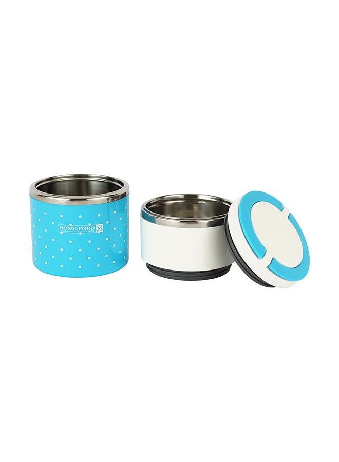 930Ml Two Layer Satinless Steel Lunch Box Pp Meterial Out Side,Filled With Pu Foam,Stainless Steel Inner Assorted Color 930ml