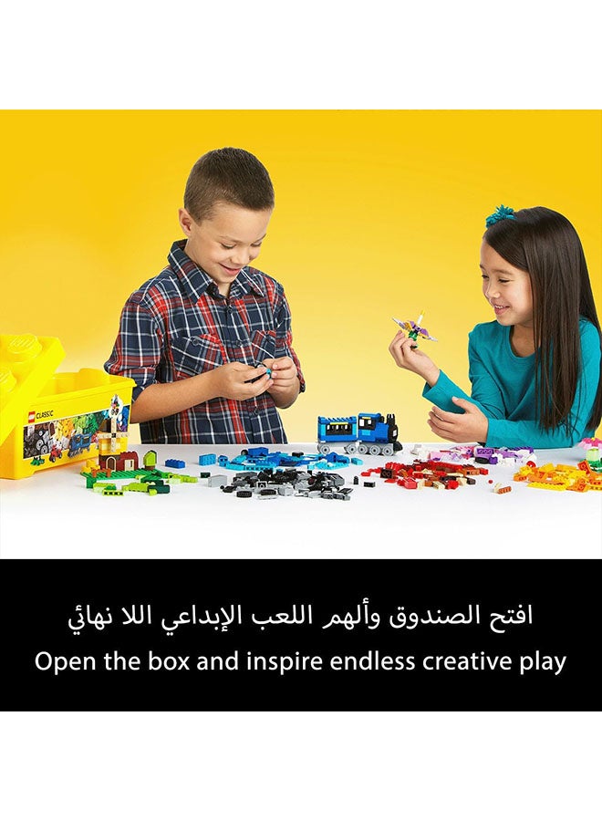 ليغو - 10696 484 قطعة مكعبات بناء صندوق الطوب الإبداعي الكلاسيكي المتوسط ​​للأطفال من 4 سنوات فما فوق 6102211 484 أكبر من 4 سنوات - Image 1