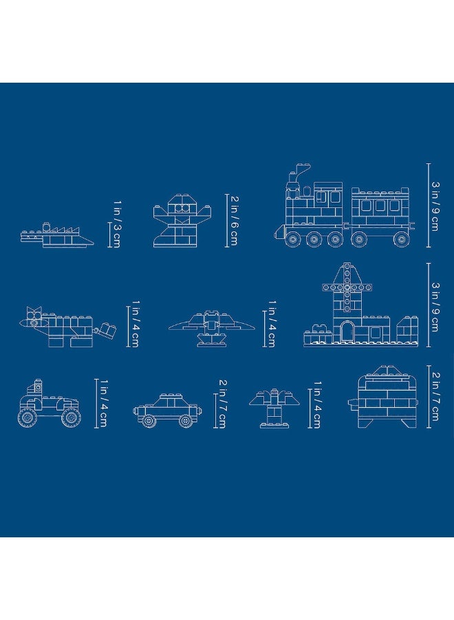 LEGO Classic Medium Creative Brick Box 10696 (Age 4-99, 484 Pieces) - Image 5