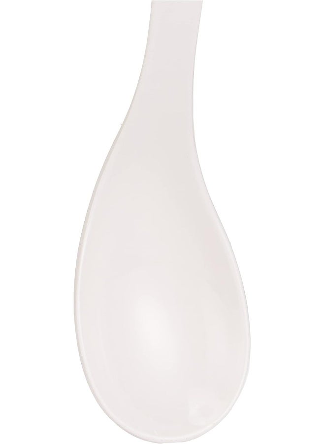 دينويل ملعقة حساء من الميلامين أبيض 24.5x6.5سم - Image 5