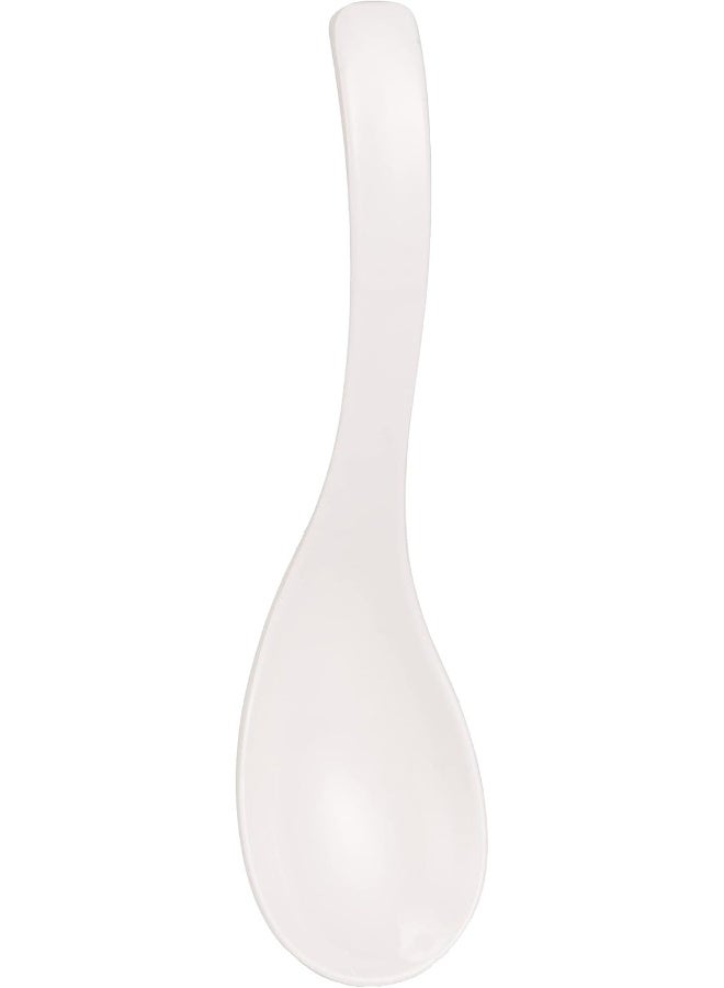 دينويل ملعقة حساء من الميلامين أبيض 24.5x6.5سم - Image 1