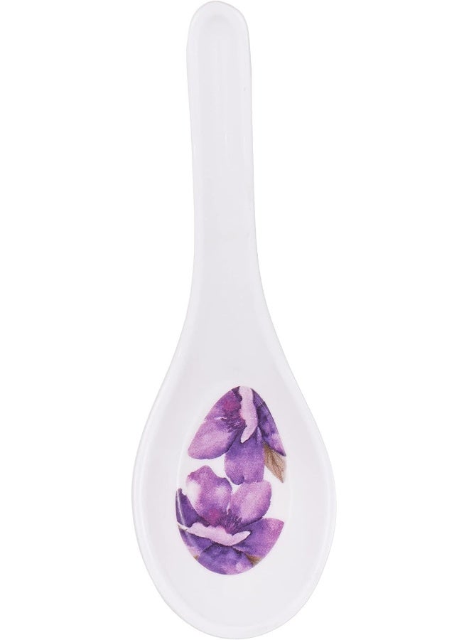 دينويل ملعقة حساء من الميلامين أبيض 13.5سم - Image 2