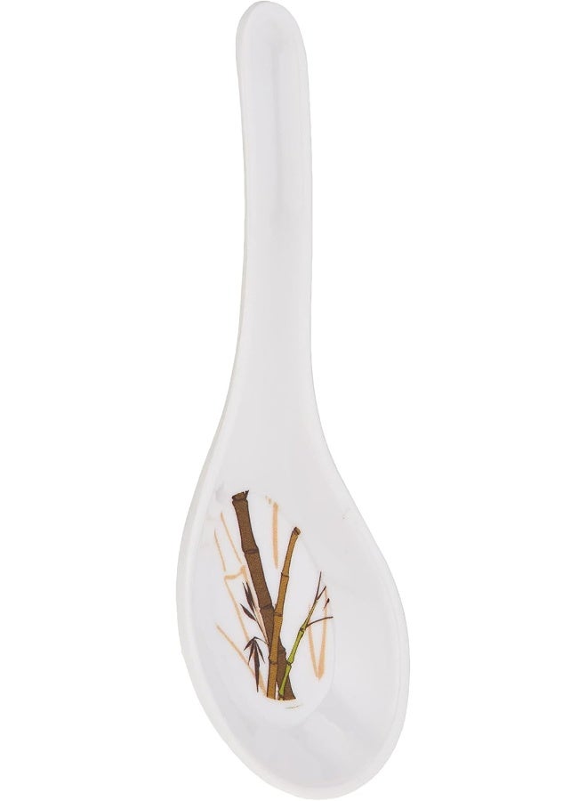 دينويل ملعقة حساء من الميلامين أبيض 13.5سم - Image 1