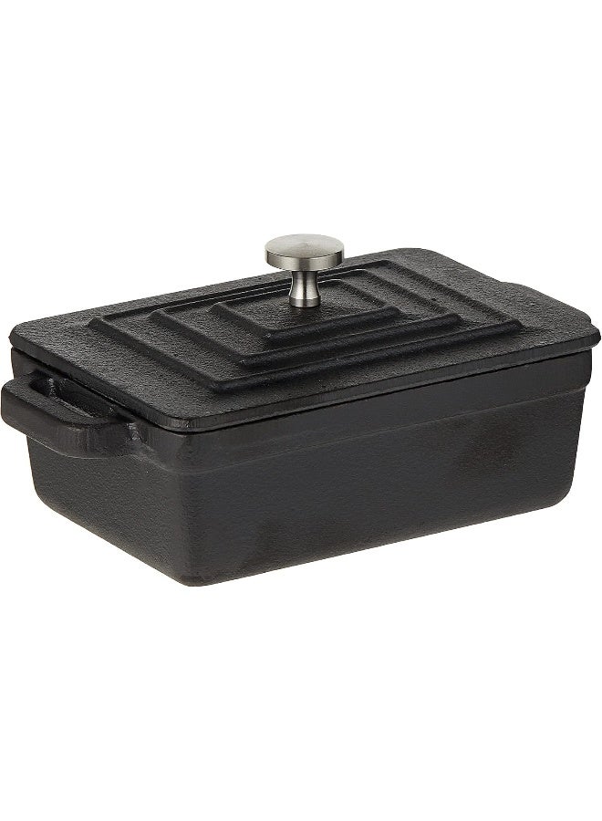 راج كسرولة مستطيلة مع صينية رمادي 12.5سم - Image 3